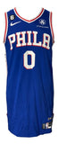 Tyrese Maxey Philadelphia 76ers Game Used Jersey May 11 23 Vs Celtics Fanatics - Sports Integrity