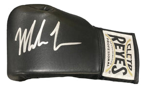 Mike Tyson Signed Left Hand Black Cleto Reyes Boxing Glove JSA ITP - Sports Integrity