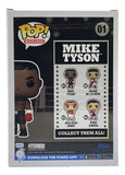 Mike Tyson Signed In Red Boxing Funko Pop #01 JSA ITP - Sports Integrity