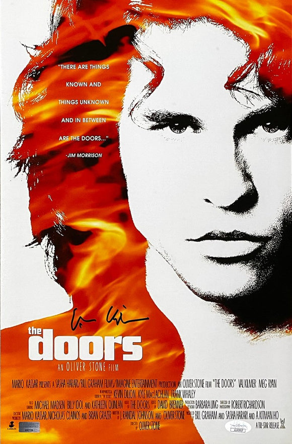 Val Kilmer Signed 11x17 The Doors Poster Photo JSA - Sports Integrity