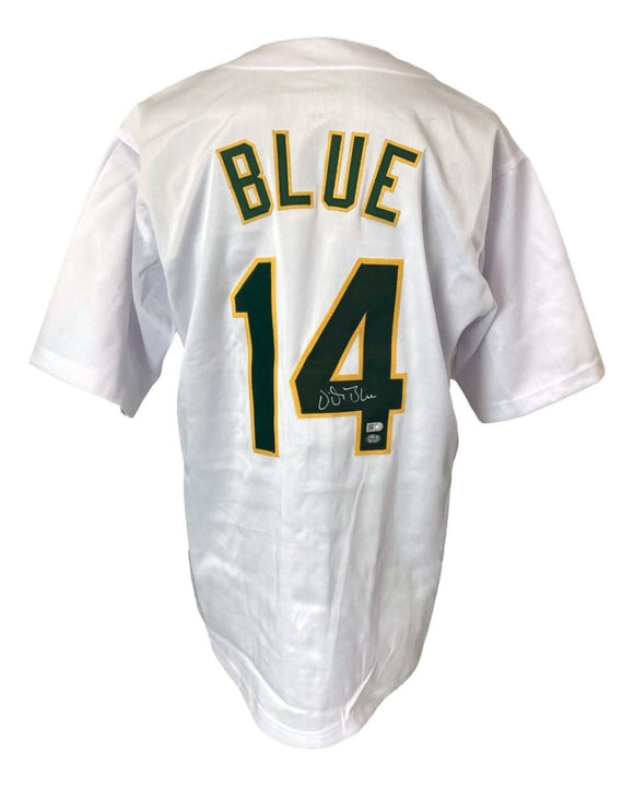 Vida Blue Oakland Signed White Baseball Jersey Sports Integrity - Sports Integrity