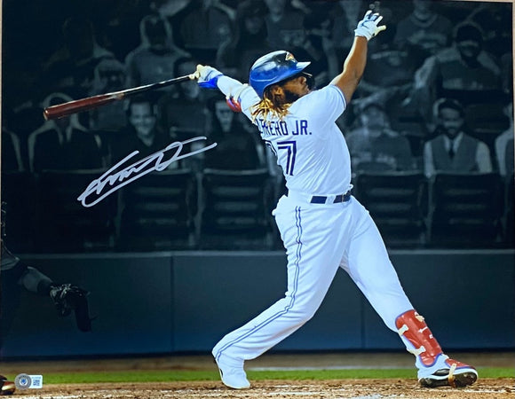 Vladimir Guerrero Jr. Signed 16x20 Toronto Blue Jays Photo BAS ITP - Sports Integrity