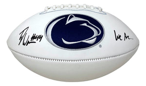 Tyler Warren Signed Penn State Logo Football We Are Inscribed JSA - Sports Integrity