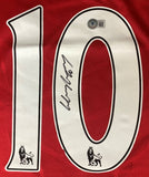 Wayne Rooney Signed Manchester United Red Nike Large Soccer Jersey BAS - Sports Integrity