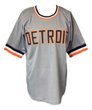 Willie Hernandez Detroit Signed Gray Baseball Jersey 84 AL MVP Inscribed BAS - Sports Integrity