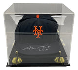 Willie Mays Signed New York Giants Cooperstown Collection Hat 660 PSA w/ Case - Sports Integrity