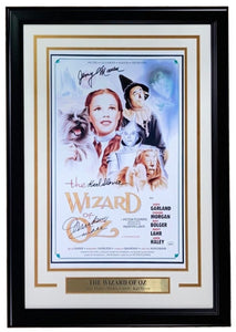 The Wizard Of Oz Munchkins Signed Framed 11x17 Photo JSA - Sports Integrity