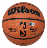 Yao Ming Houston Rockets Signed Wilson NBA I/O Basketball BAS - Sports Integrity