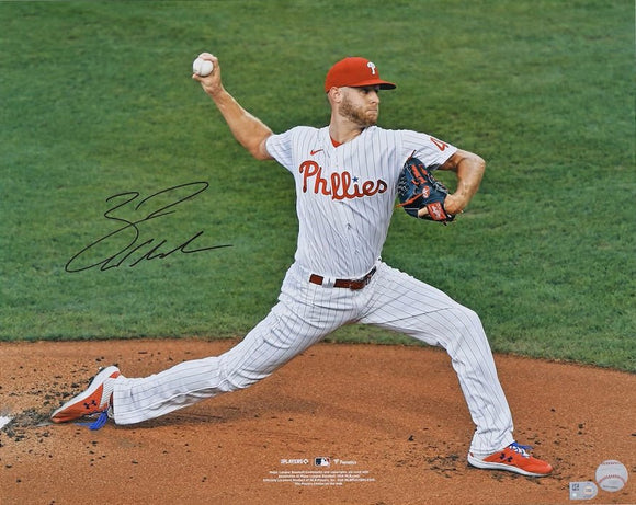 Zack Wheeler Signed 16x20 Philadelphia Phillies Photo Fanatics - Sports Integrity